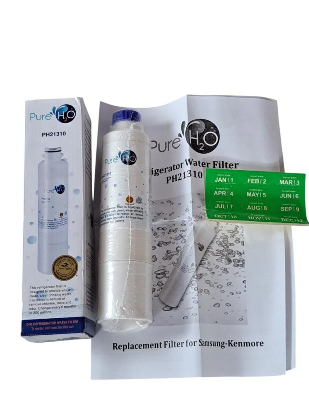 Set of Two Samsung Refrigerator water filter Ph21310